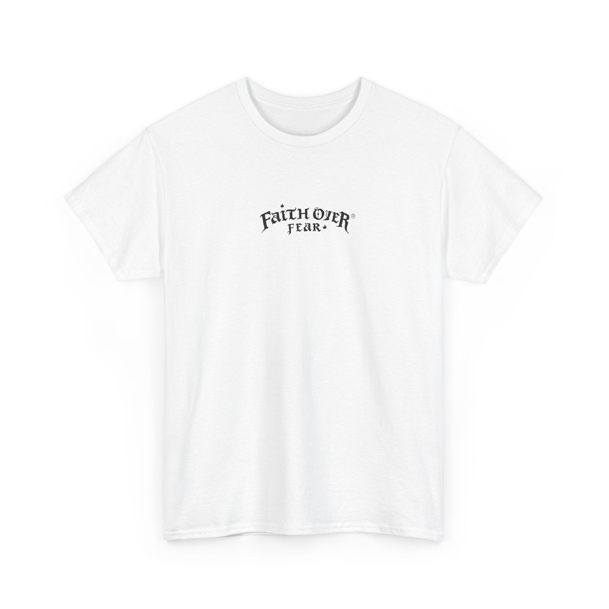 Faith Over Fear Logo - Heavy Cotton Tee