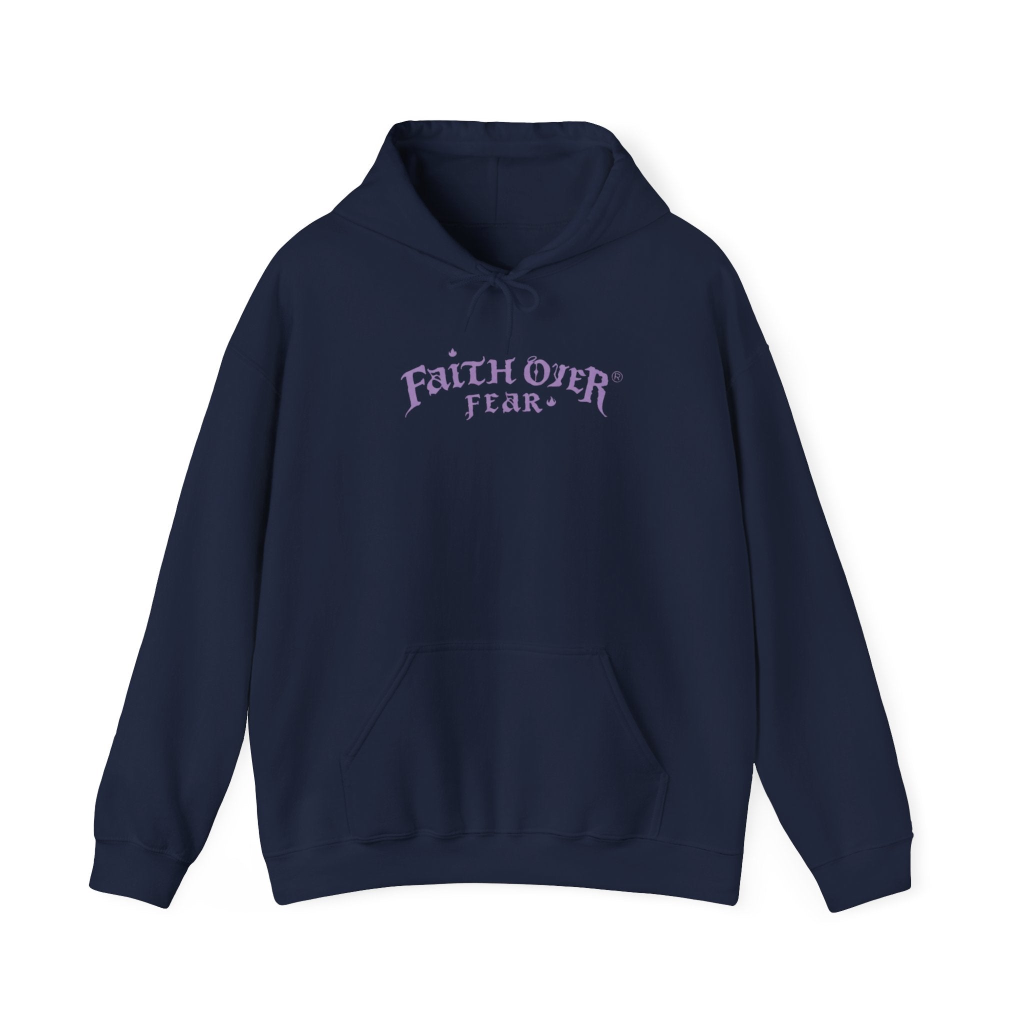 U.S. Faith Over Fear Logo (Lavendel) – Hoodie