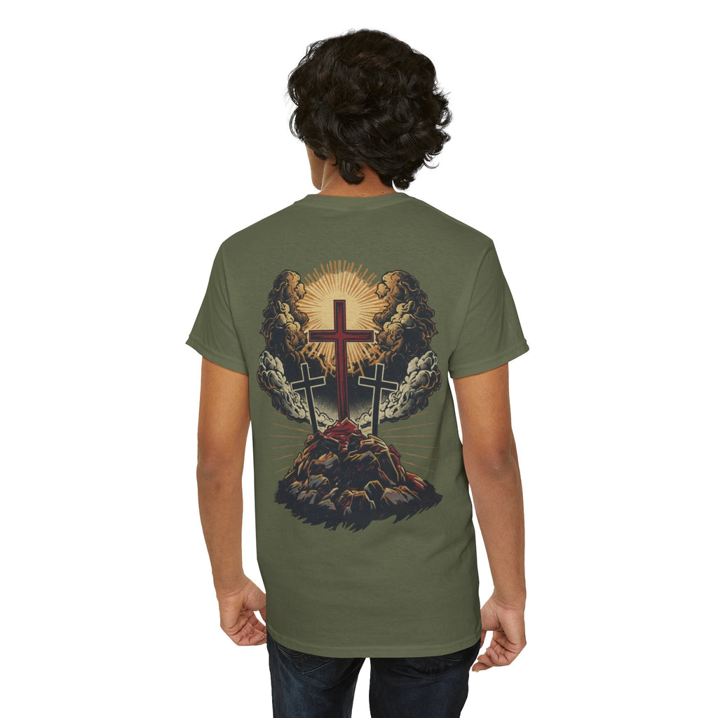Saved by his Blood - Heavy Cotton Tee