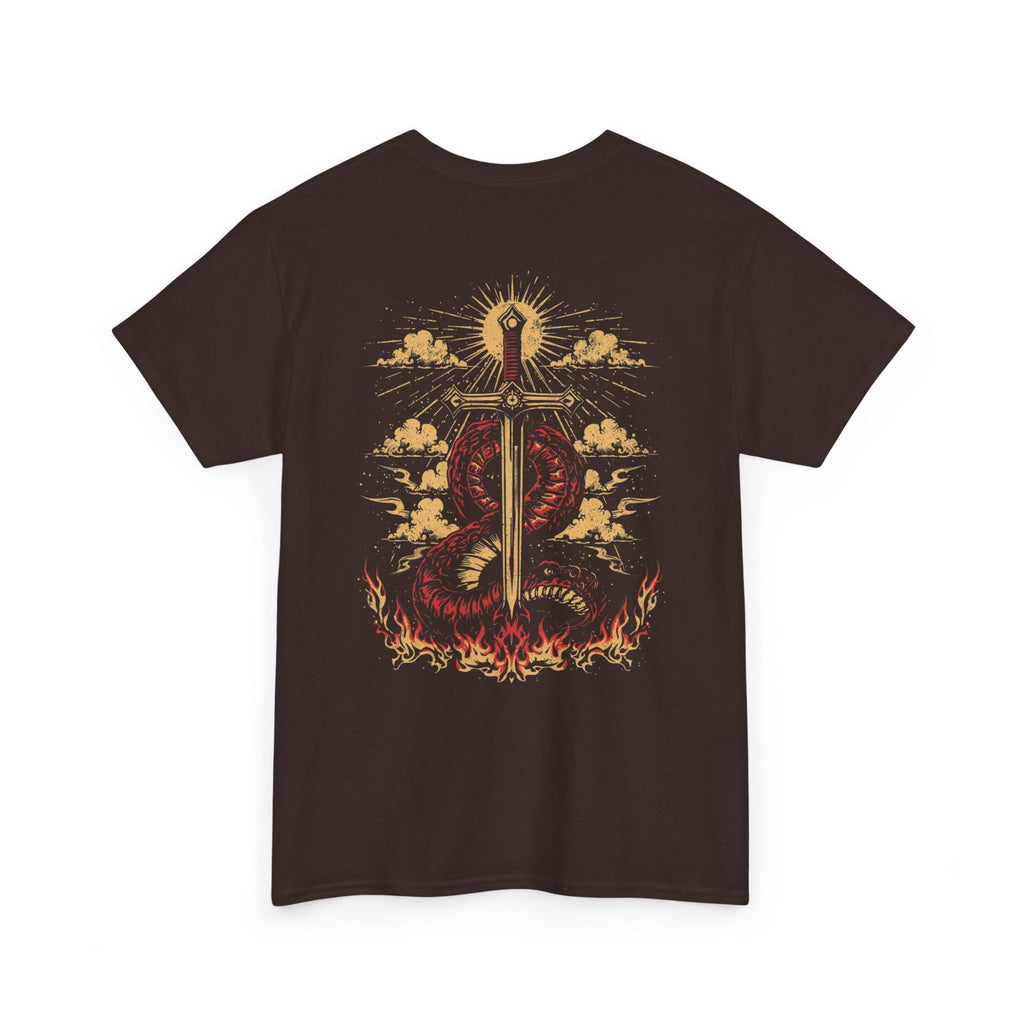 Sword and Snake - Unisex Cotton Tee