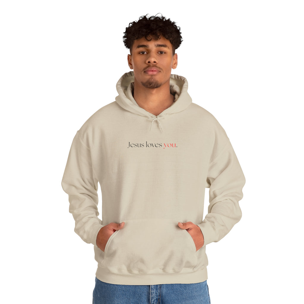 Jesus loves you - Unisex Hoodie