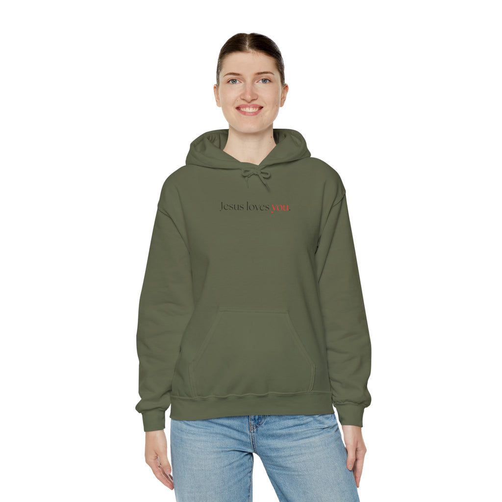 Jesus loves you - Unisex Hoodie