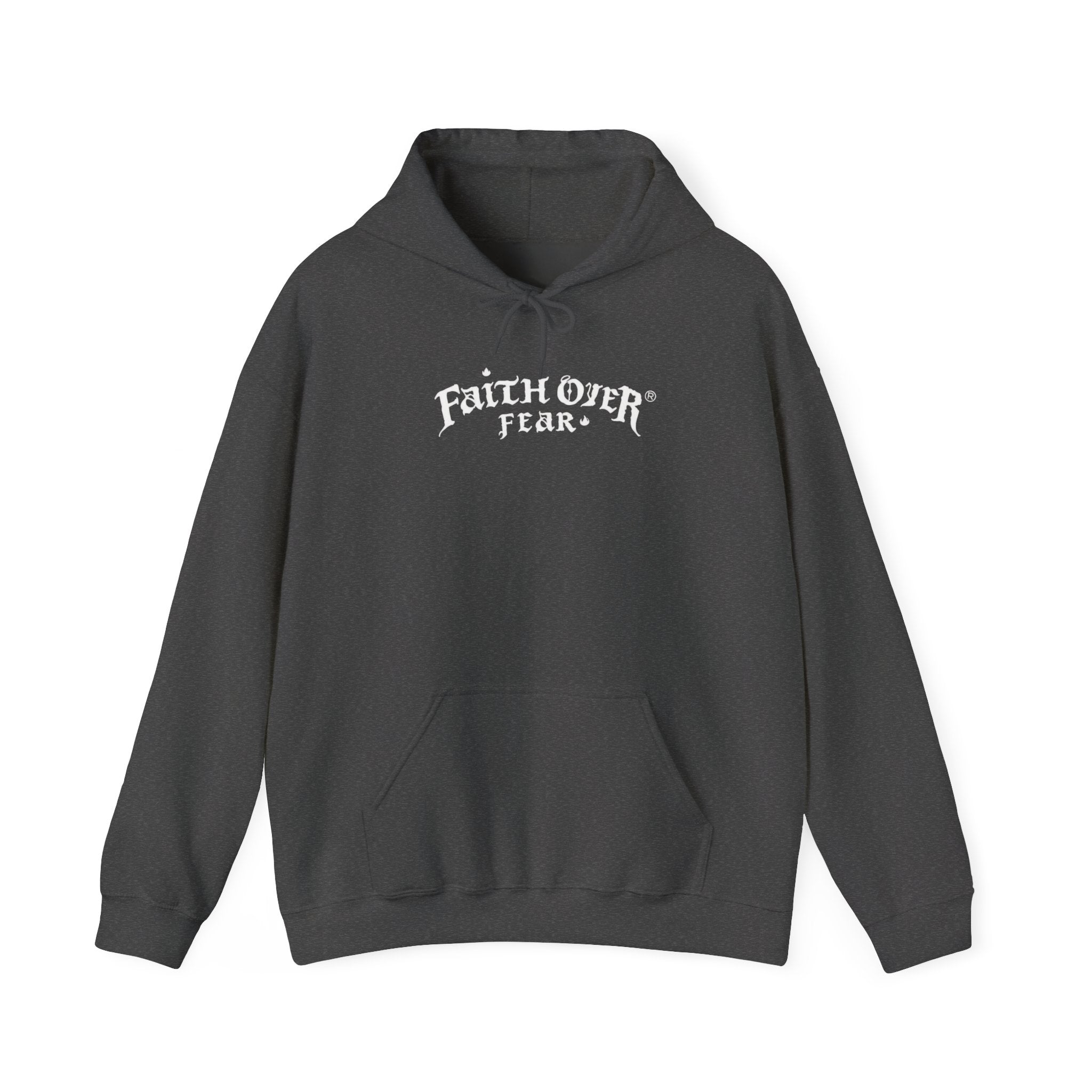 Faith Over Fear (White) - Unisex Hoodie