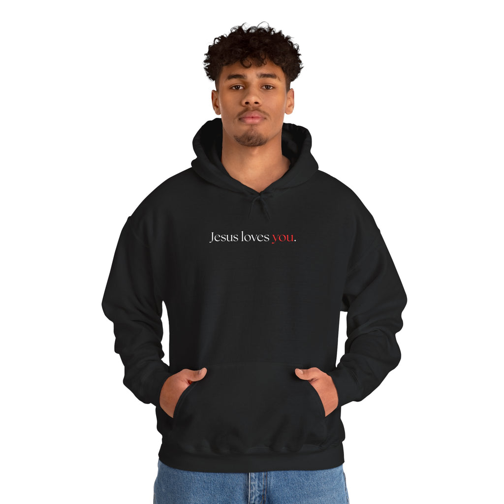 Jesus loves you - Unisex Hoodie